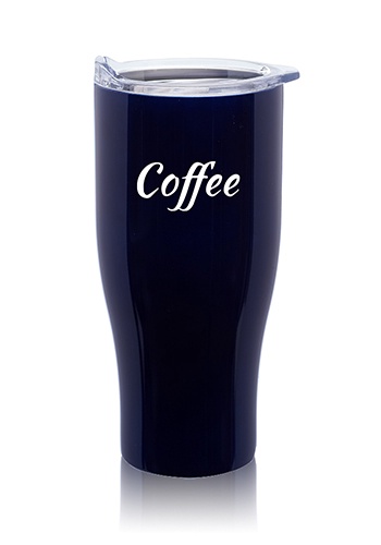 27 oz. Stainless Steel Grip Logo Travel Mugs