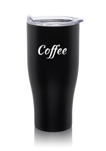 27 oz. Stainless Steel Grip Logo Travel Mugs