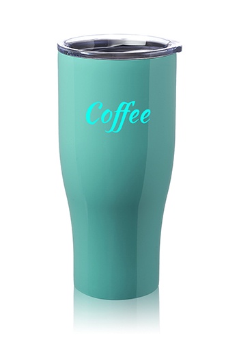 27 oz. Stainless Steel Grip Logo Travel Mugs