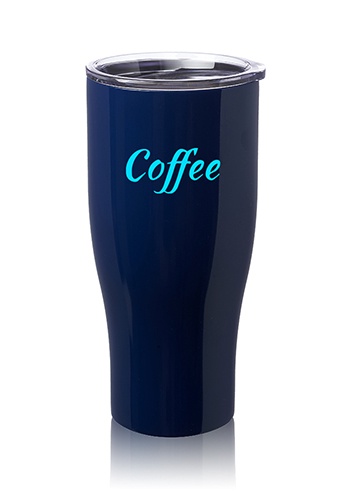 27 oz. Stainless Steel Grip Logo Travel Mugs