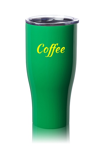 27 oz. Stainless Steel Grip Logo Travel Mugs