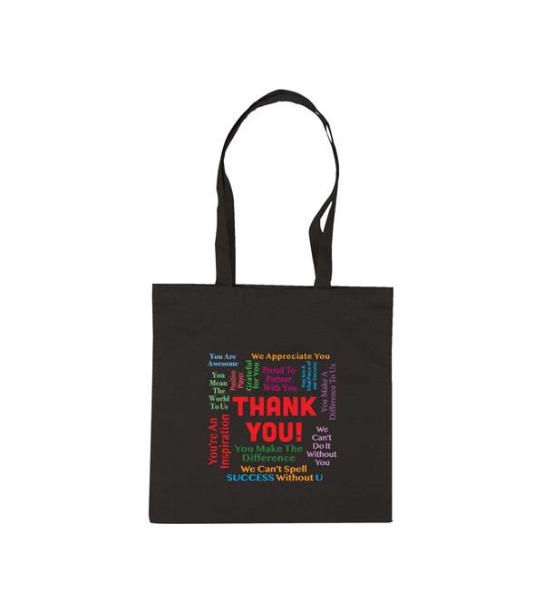 Words of Praise Thank You Cotton Canvas Tote Bag