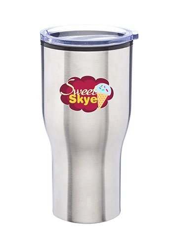 28 oz. Challenger Stainless Steel Travel Mugs with Imprint