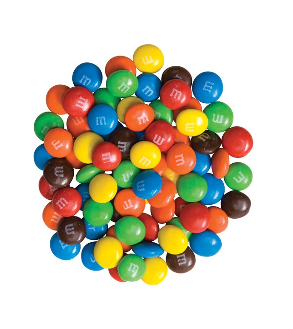 3.5 oz. Chocolate Bar Box With Mini M&m's&reg;