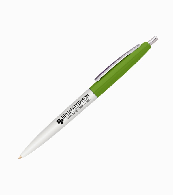 Clic White Chrome Pen