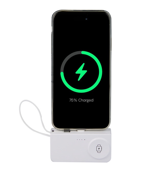 Hue Plus 5,000 mAh Power Bank with Watch Charger