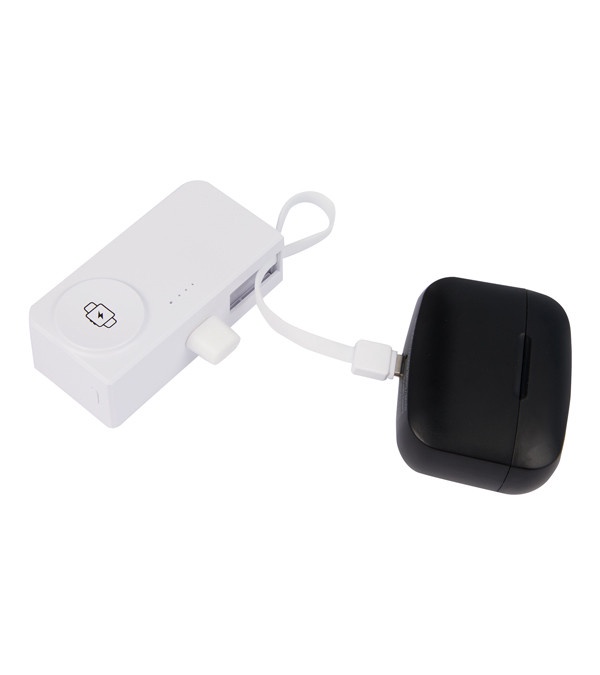 Hue Plus 5,000 mAh Power Bank with Watch Charger