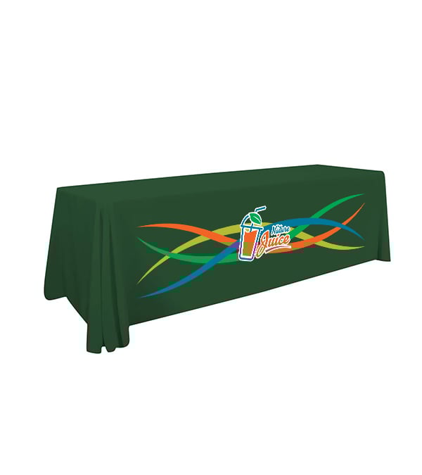 8' Standard Table Throw (Full-Color Front Only)