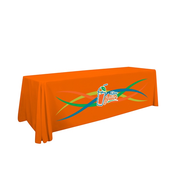 8' Standard Table Throw (Full-Color Front Only)