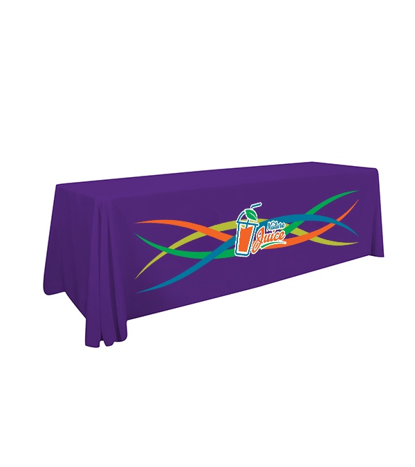 8' Standard Table Throw (Full-Color Front Only)