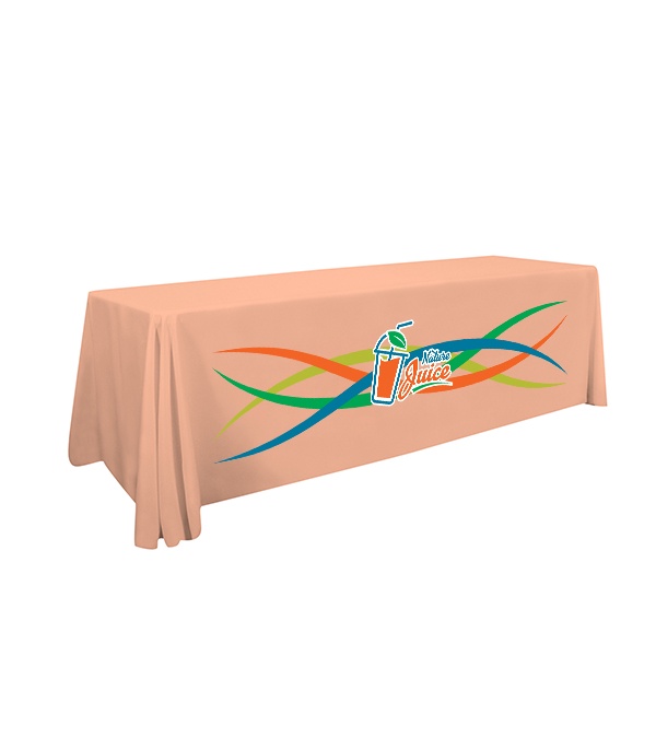 8' Standard Table Throw (Full-Color Front Only)