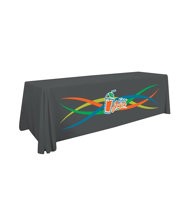 8' Standard Table Throw (Full-Color Front Only)