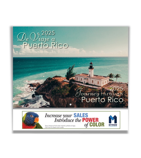 &quot;De Viaje a Puerto Rico&quot; Wall Calendar