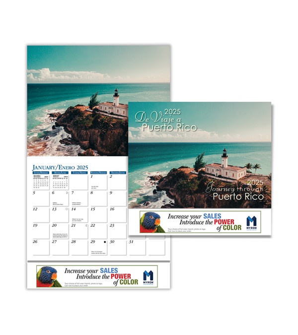 &quot;De Viaje a Puerto Rico&quot; Wall Calendar
