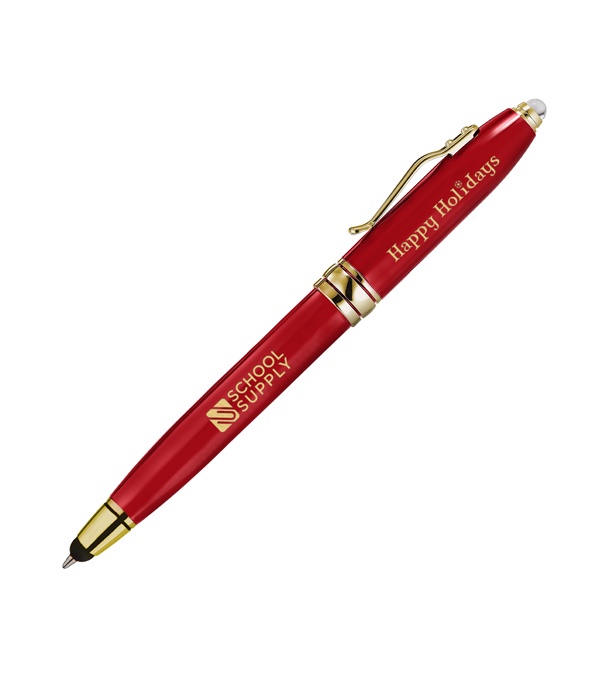 Royale Tech Triple Function Pen - Happy Holidays