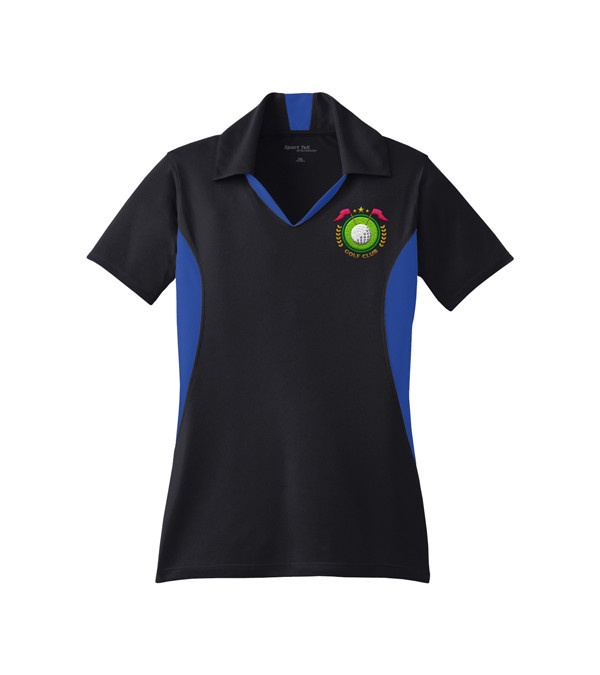 Sport-Tek® Ladies Side Blocked Micropique SPORTWICK® Polo - Embroidered