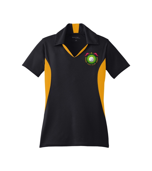 Sport-Tek® Ladies Side Blocked Micropique SPORTWICK® Polo - Embroidered
