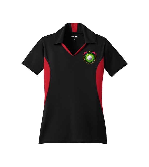 Sport-Tek® Ladies Side Blocked Micropique SPORTWICK® Polo - Embroidered