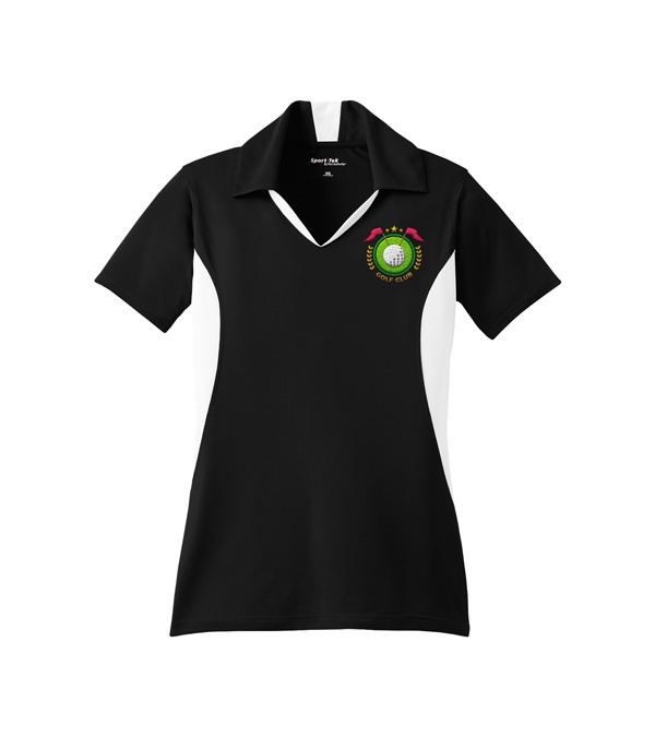 Sport-Tek® Ladies Side Blocked Micropique SPORTWICK® Polo - Embroidered