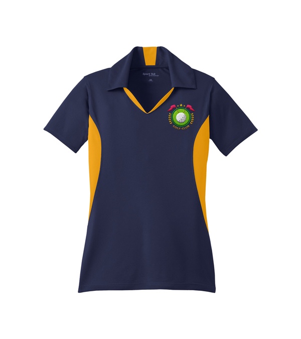 Sport-Tek® Ladies Side Blocked Micropique SPORTWICK® Polo - Embroidered
