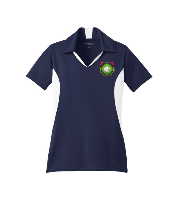 Sport-Tek® Ladies Side Blocked Micropique SPORTWICK® Polo - Embroidered