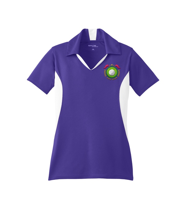Sport-Tek® Ladies Side Blocked Micropique SPORTWICK® Polo - Embroidered