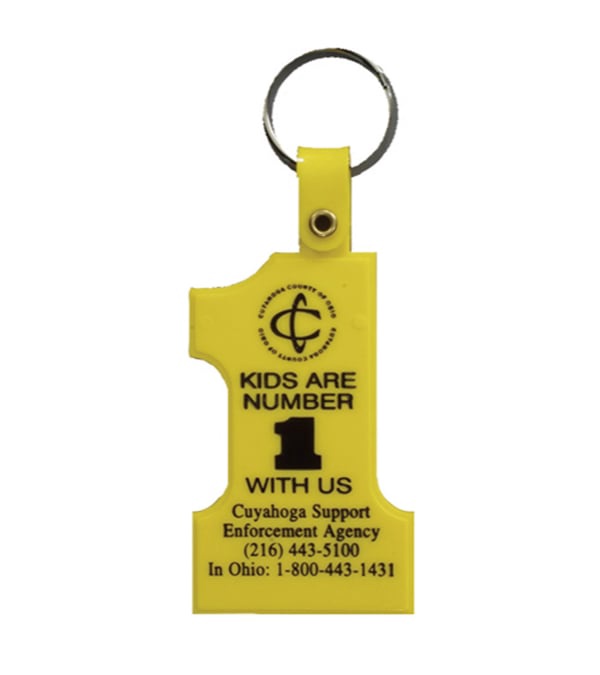 Number One Key Tag