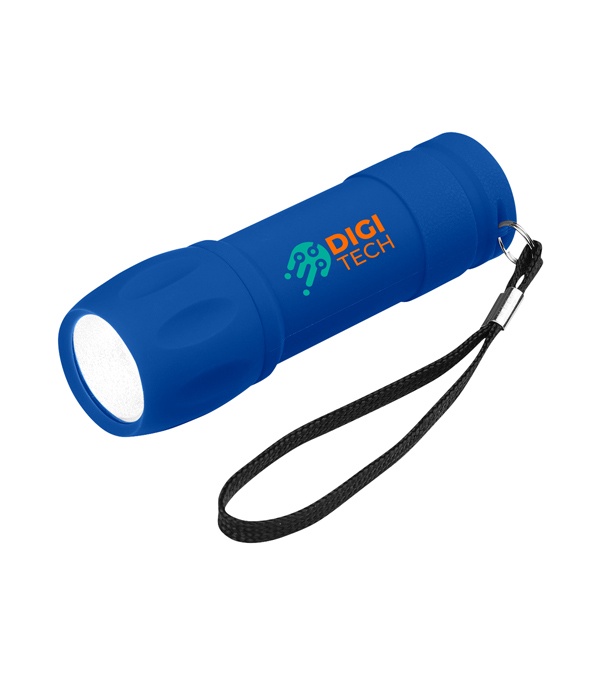 Rubberized Cob Light With Strap