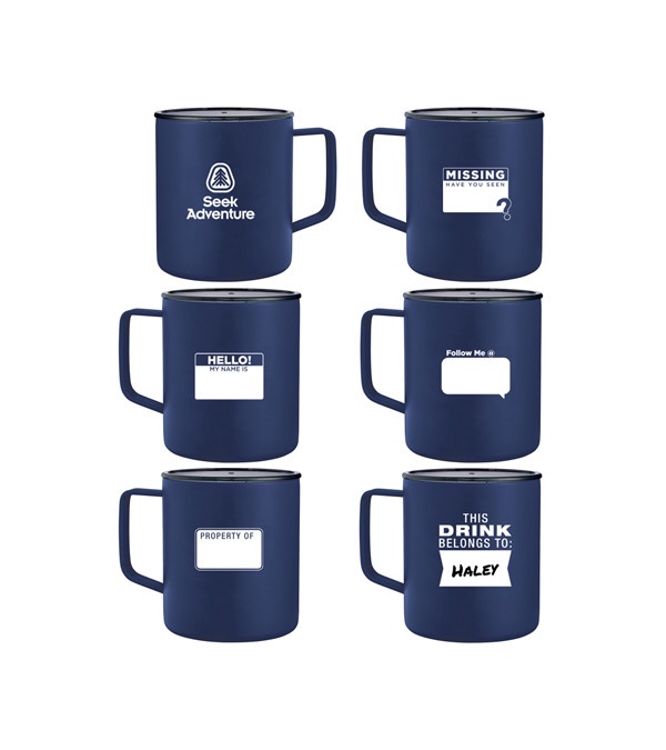 Rover Copper Vacuum Insulated Camp Mug 14 oz. - Laser