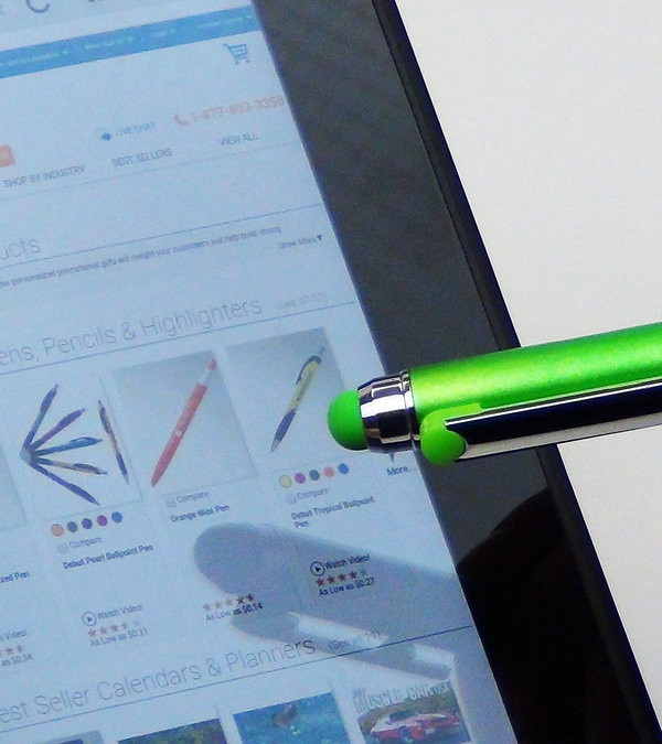 Laredo Ballpoint Pen With Stylus