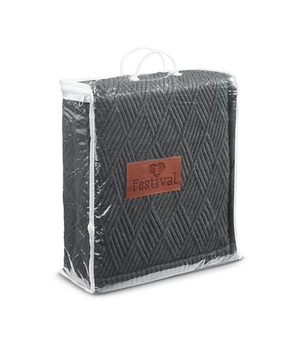 Leeman Trellis Knit Blanket