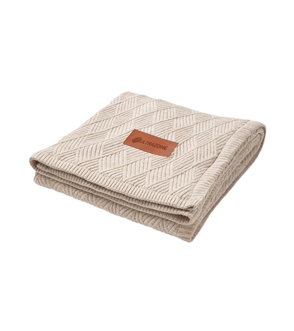 Leeman Trellis Knit Blanket