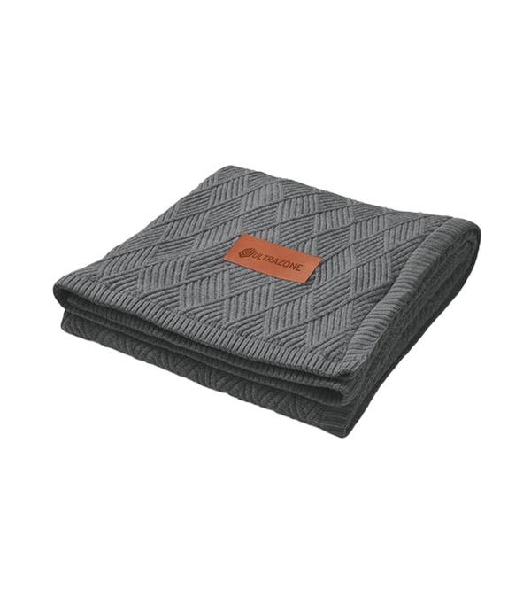 Leeman Trellis Knit Blanket