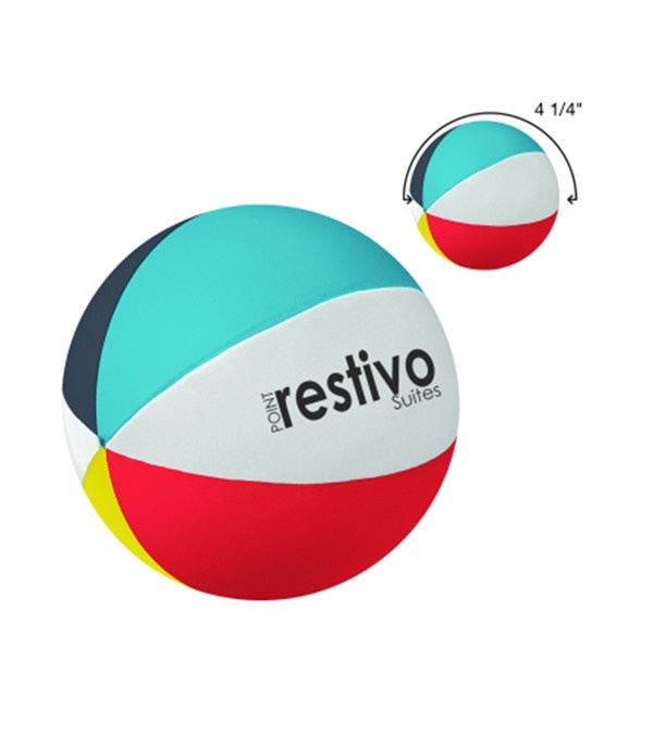 Beach Ball Shape Stress Reliever