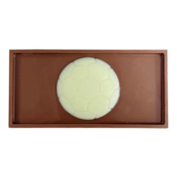 Soccer Two Tone Chocolate Bar