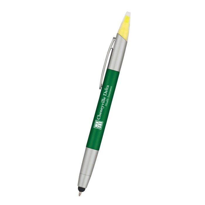3-In-1 Custom Pen/Highlighter/Stylus
