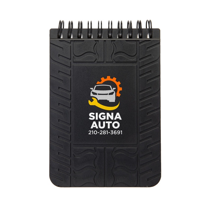 Rugged Waterproof Notepad - Tire Pattern
