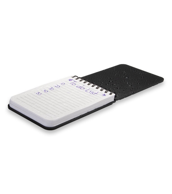 Rugged Waterproof Notepad - Metal Floor Pattern