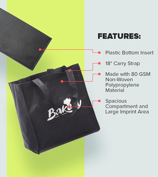 Value non-woven Grocery Tote Bags
