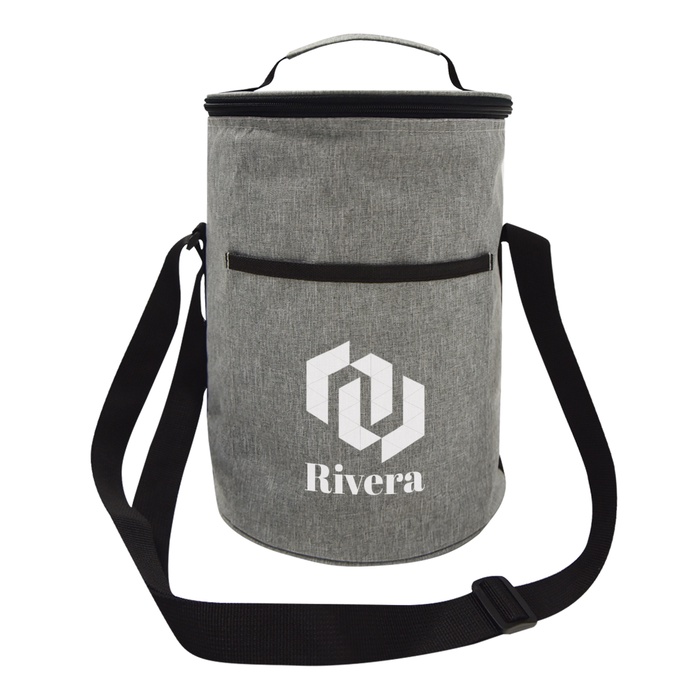 Gather Round Heathered Cooler Bag