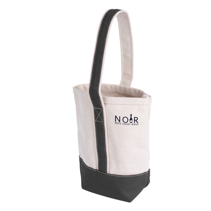 Deux Wine Bottle Tote Bag