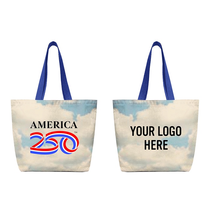 America250™ 14 oz. Recycled Canvas Tote Bag