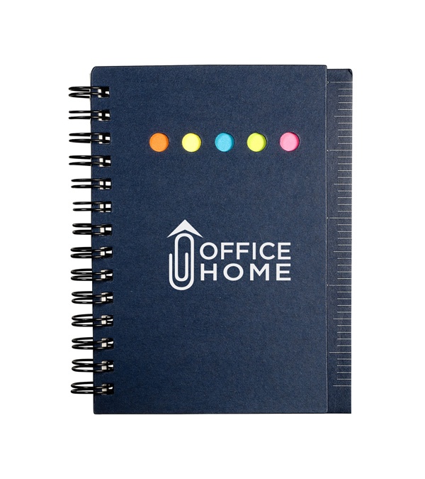 Eco Mini-Sticky Book With Ruler