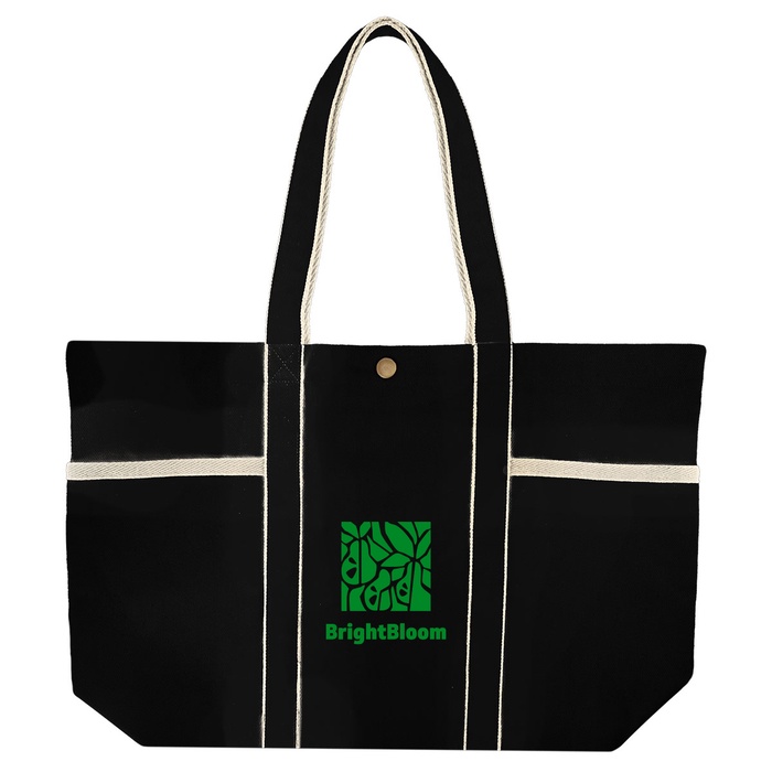 Aware™ 10 Oz. Recycled Cotton Canvas Tote Bag
