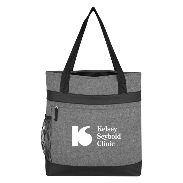 Hidden Zipper Outing Custom Tote Bags
