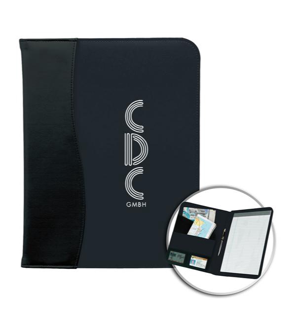 Sign Wave Custom Zippered Pad Holder