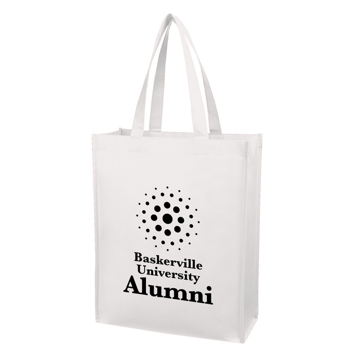 Custom Matte Laminated Non-Woven Shopper Tote Bags