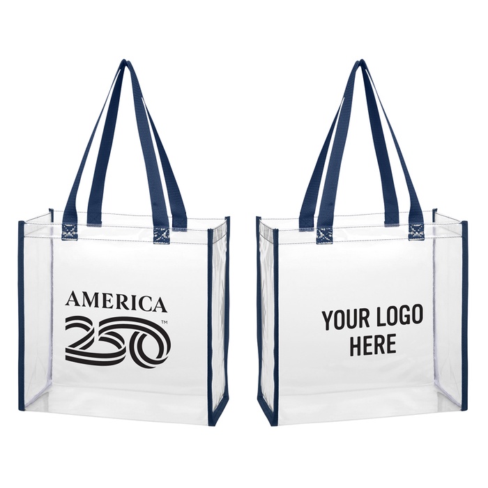 America250™ Clear EVA Tote Bag
