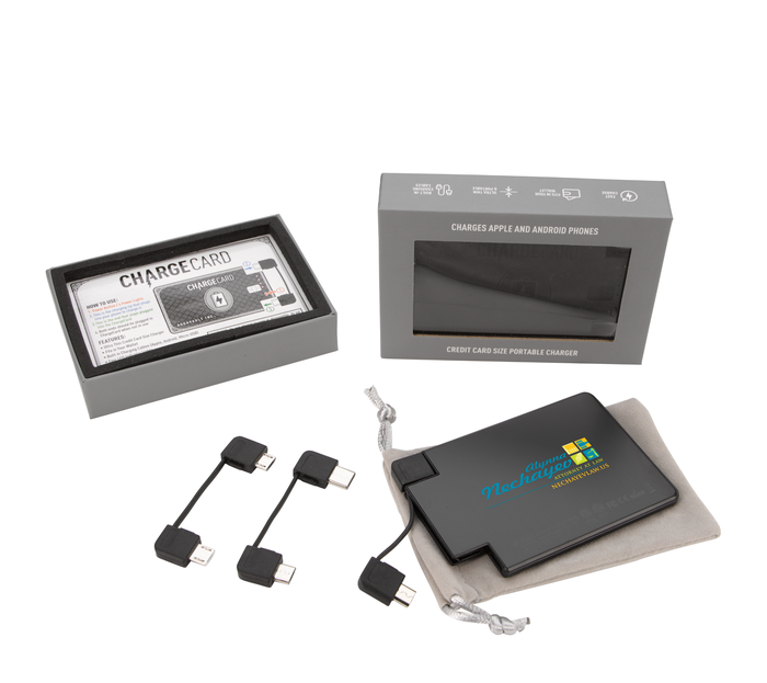 AquaVault® ChargeCard Power Bank 2,300 mAh