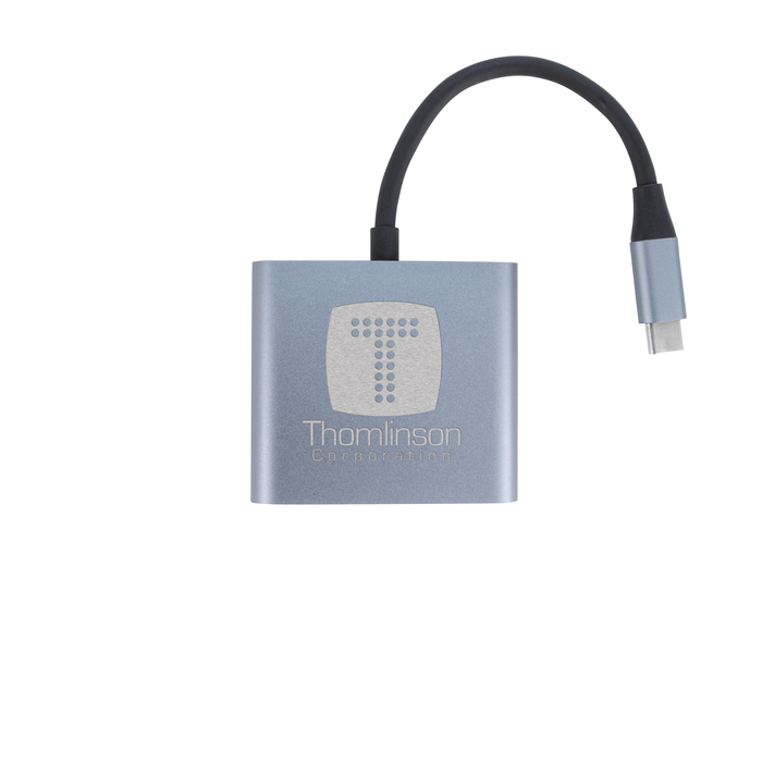 Compact 3-in-1 HDMI USB Hub